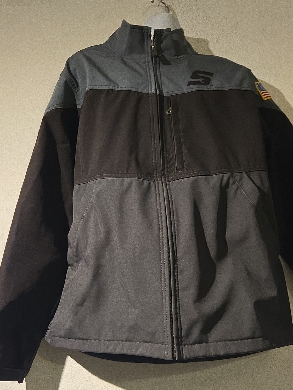 SNAP-ON SZ. XL GREY/BLACK JACKET